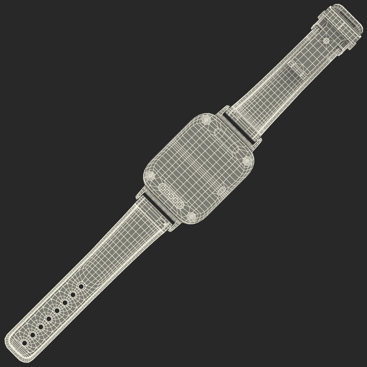 3D ASUS ZenWatch model