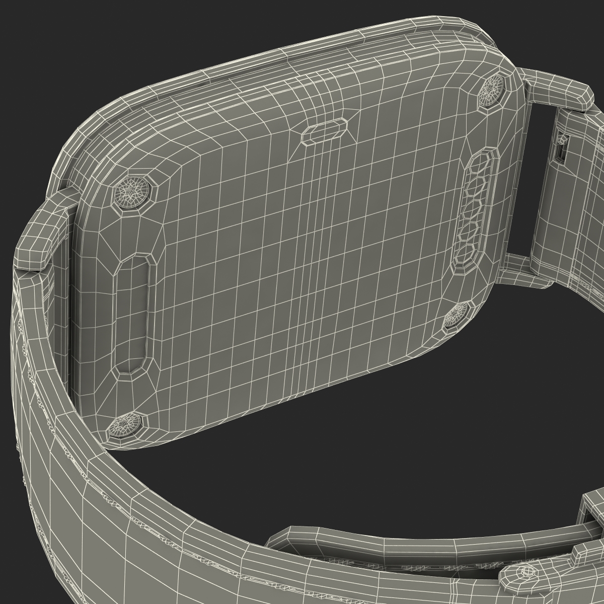 3D model ASUS ZenWatch 3