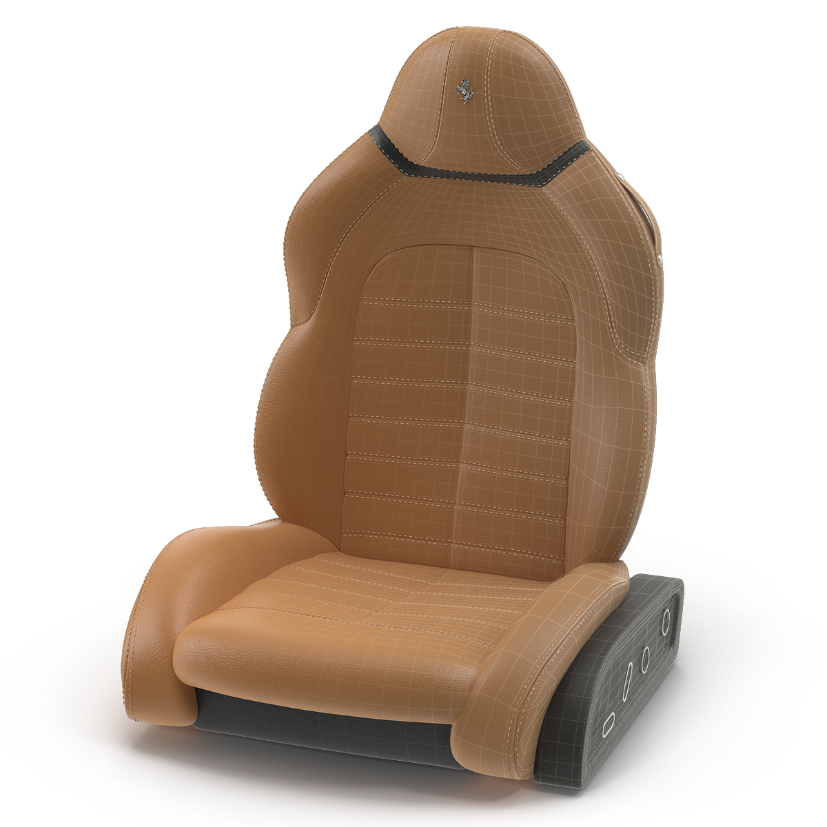 3D Ferrari Front Seat model