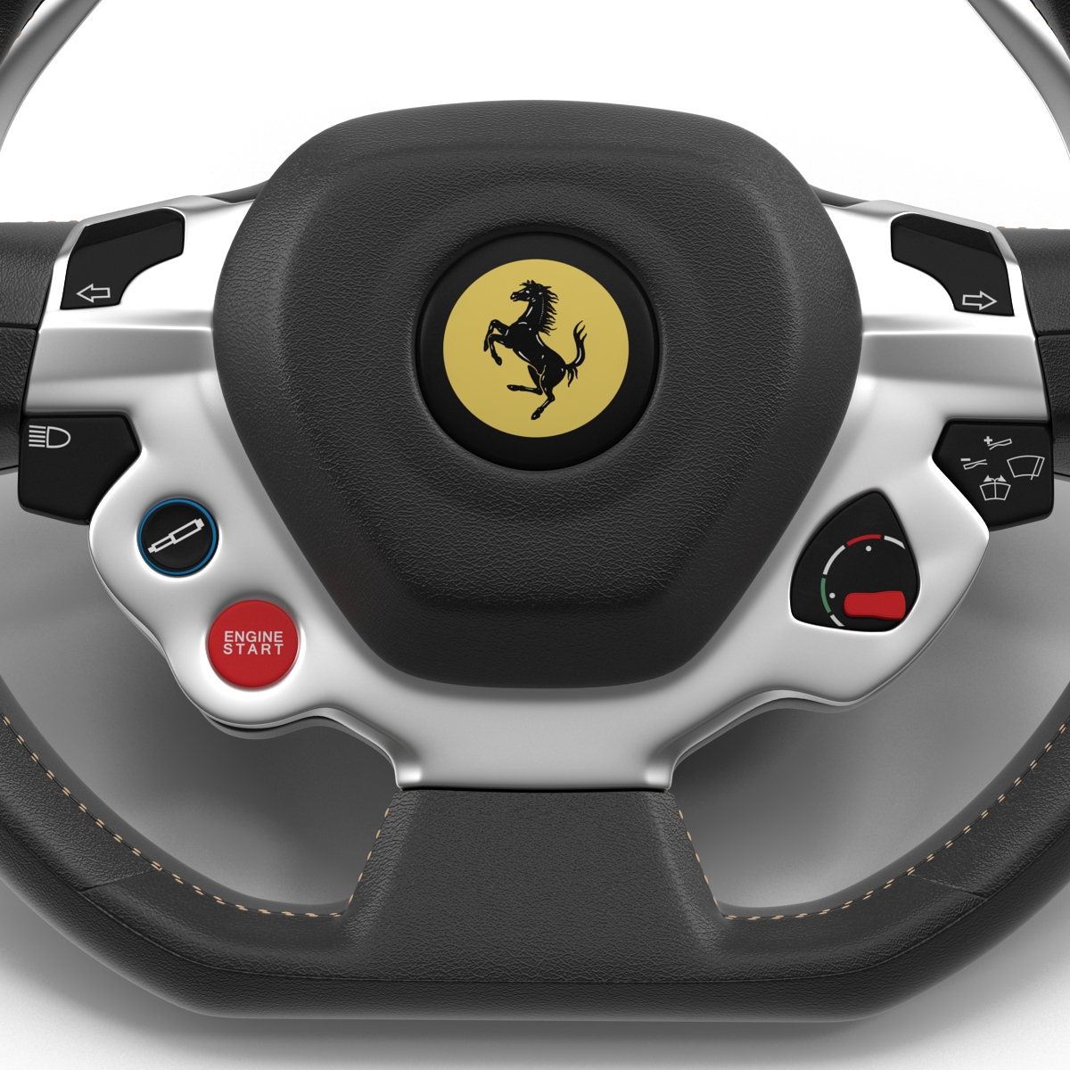 Ferrari Steering Wheel 3D