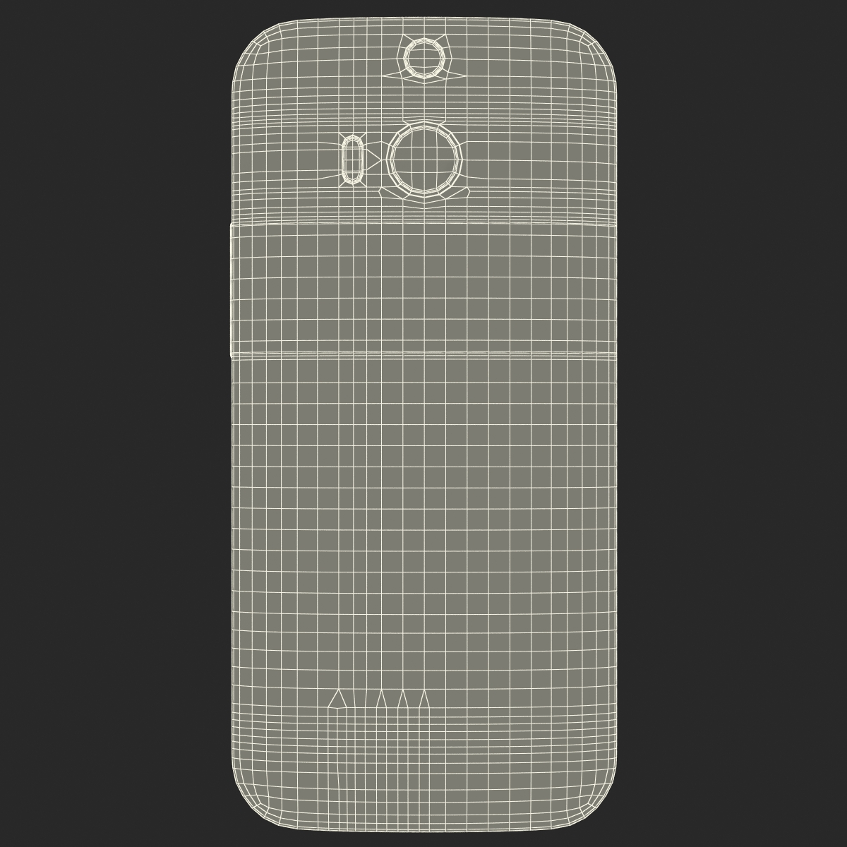 3D HTC One M8 Black