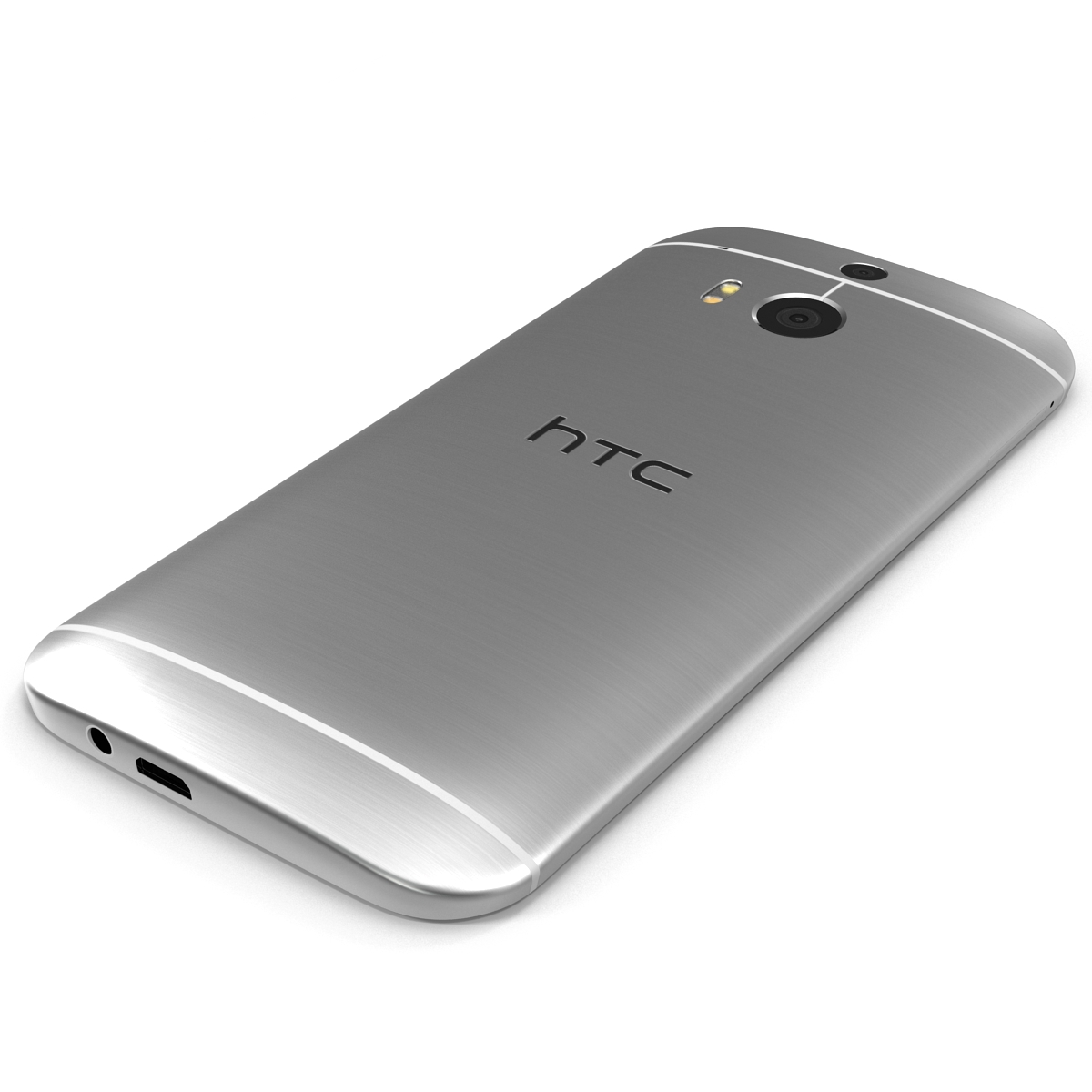 3D HTC One M8 White