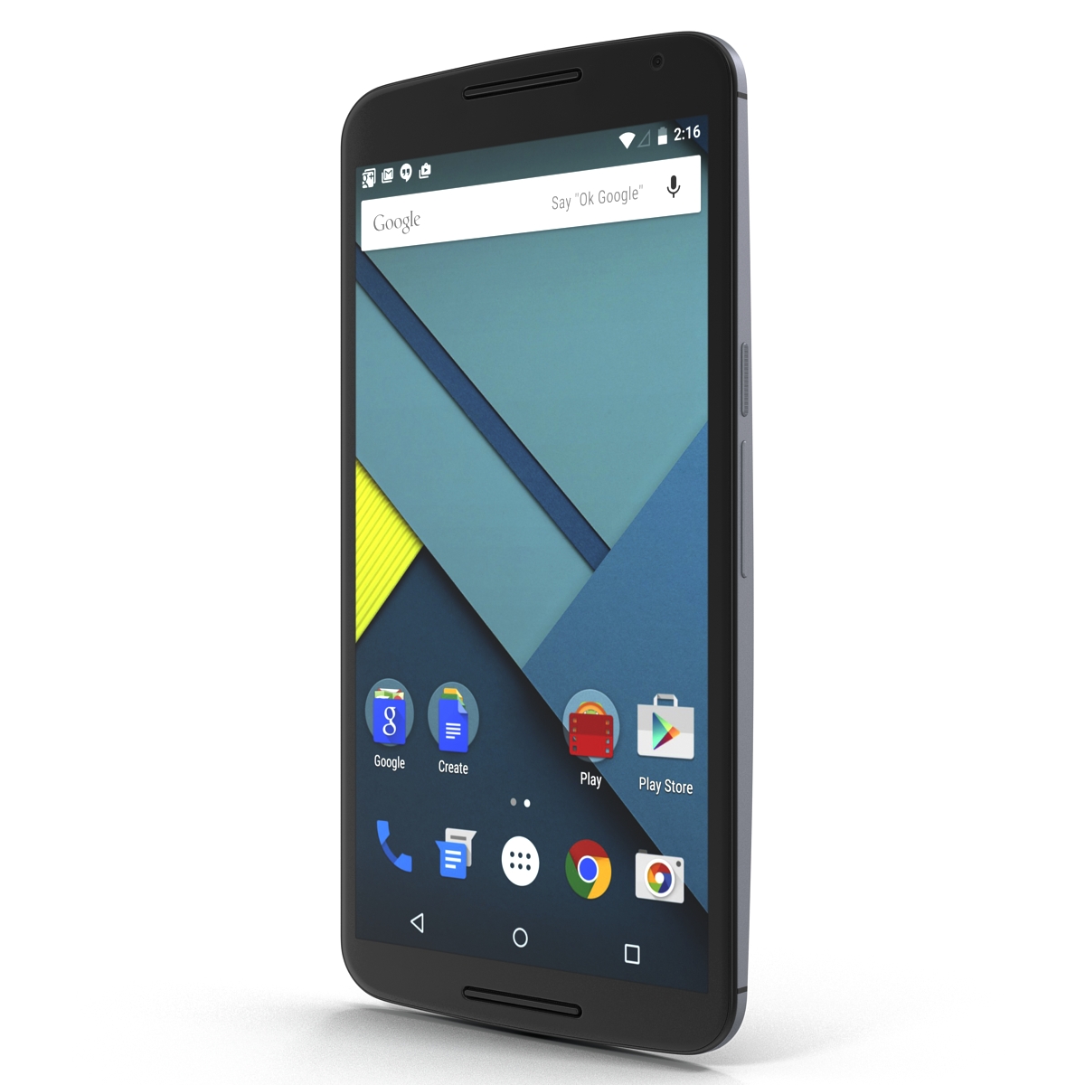 3D Google Nexus 6 Set model