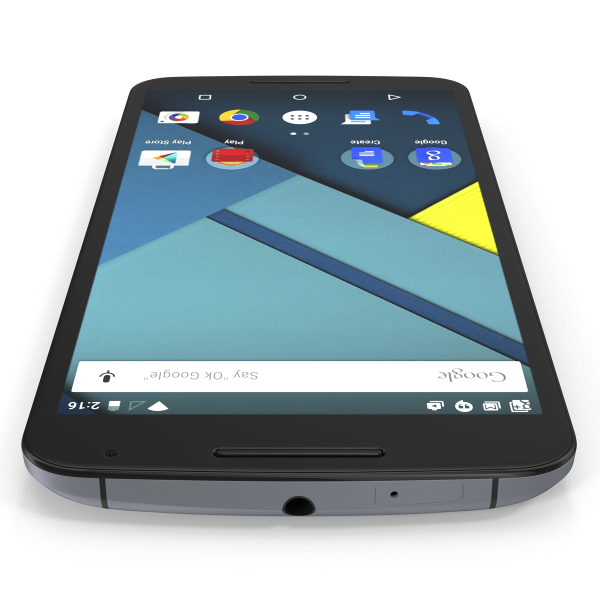 3D Google Nexus 6 Set model