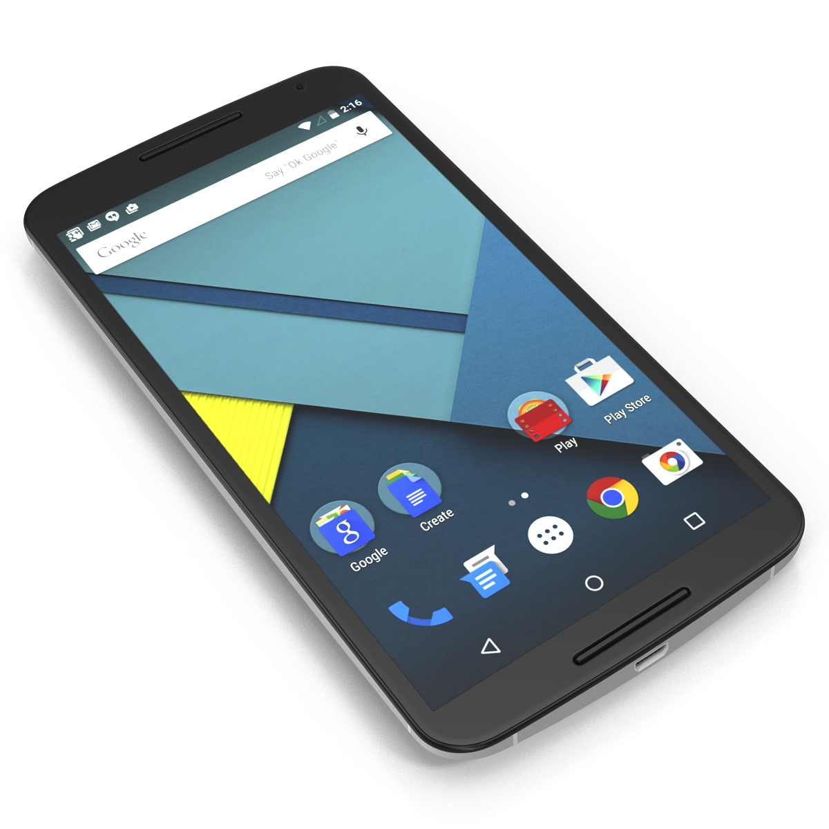 3D Google Nexus 6 Set model