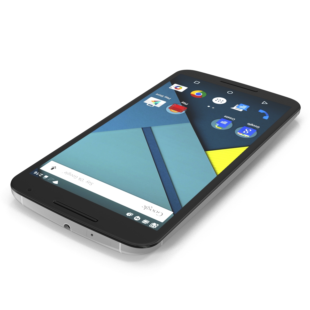 3D Google Nexus 6 Set model