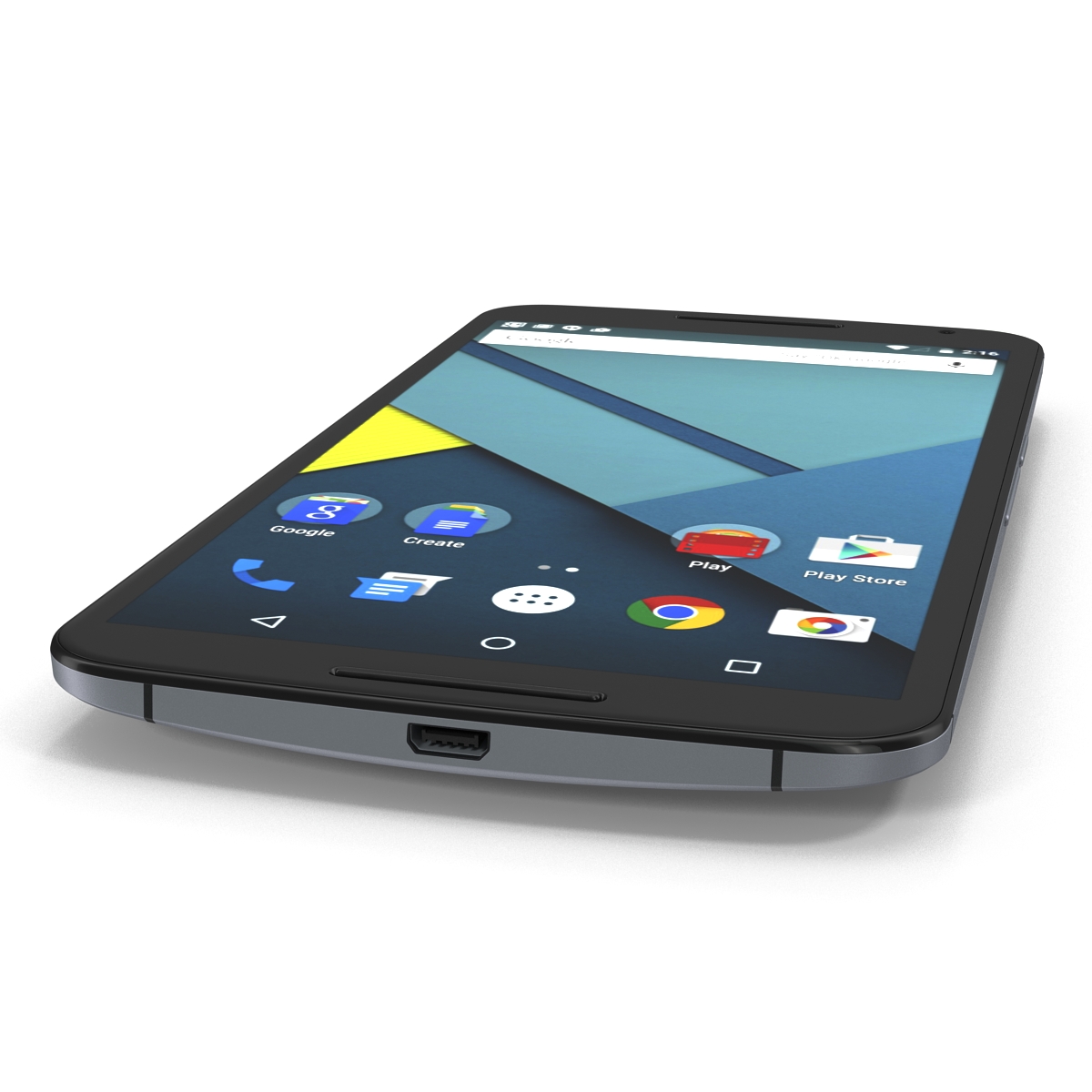 3D Google Nexus 6 Set model