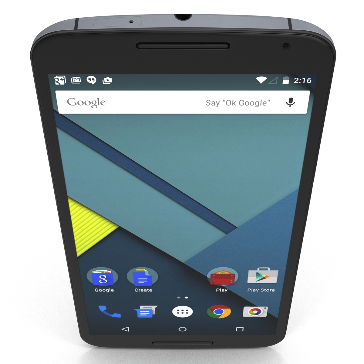 3D Google Nexus 6 Set model