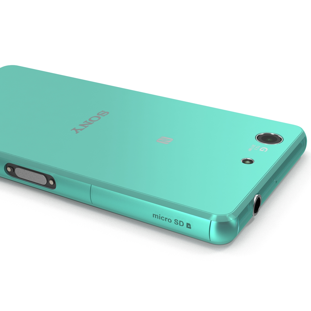 Sony Xperia Z3 Compact Turquoise 3D