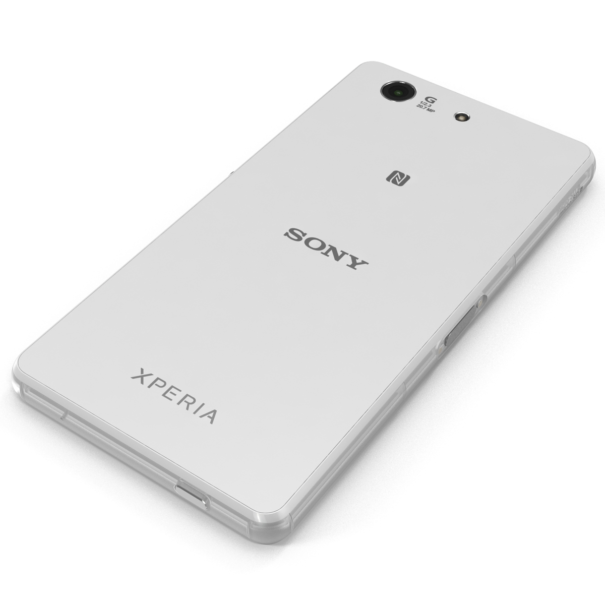 3D Sony Xperia Z3 Compact White model