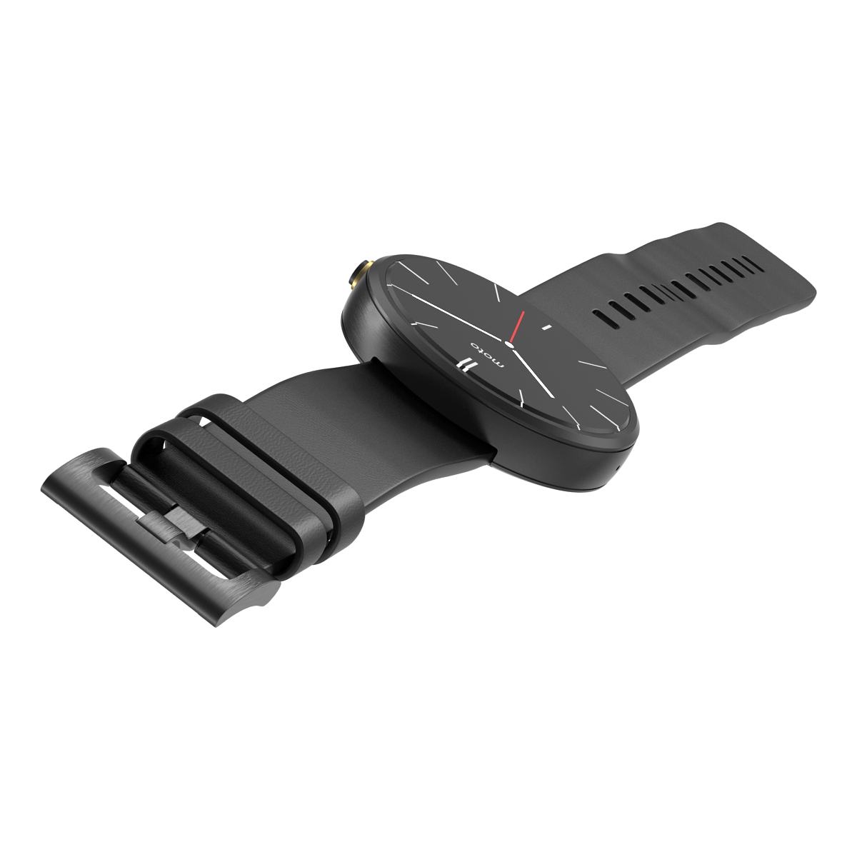 Smartwatch Moto 360 Set Black 3D model