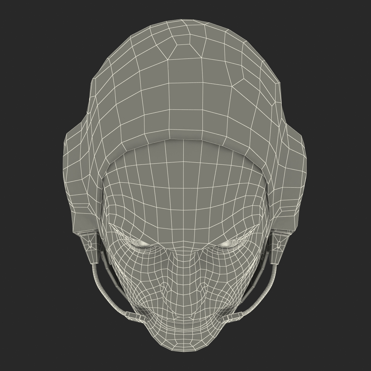 Astronaut Head 3D model