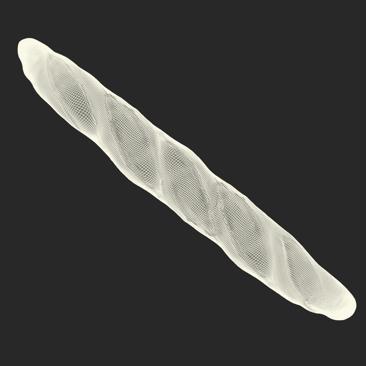 3D model Baguette 2