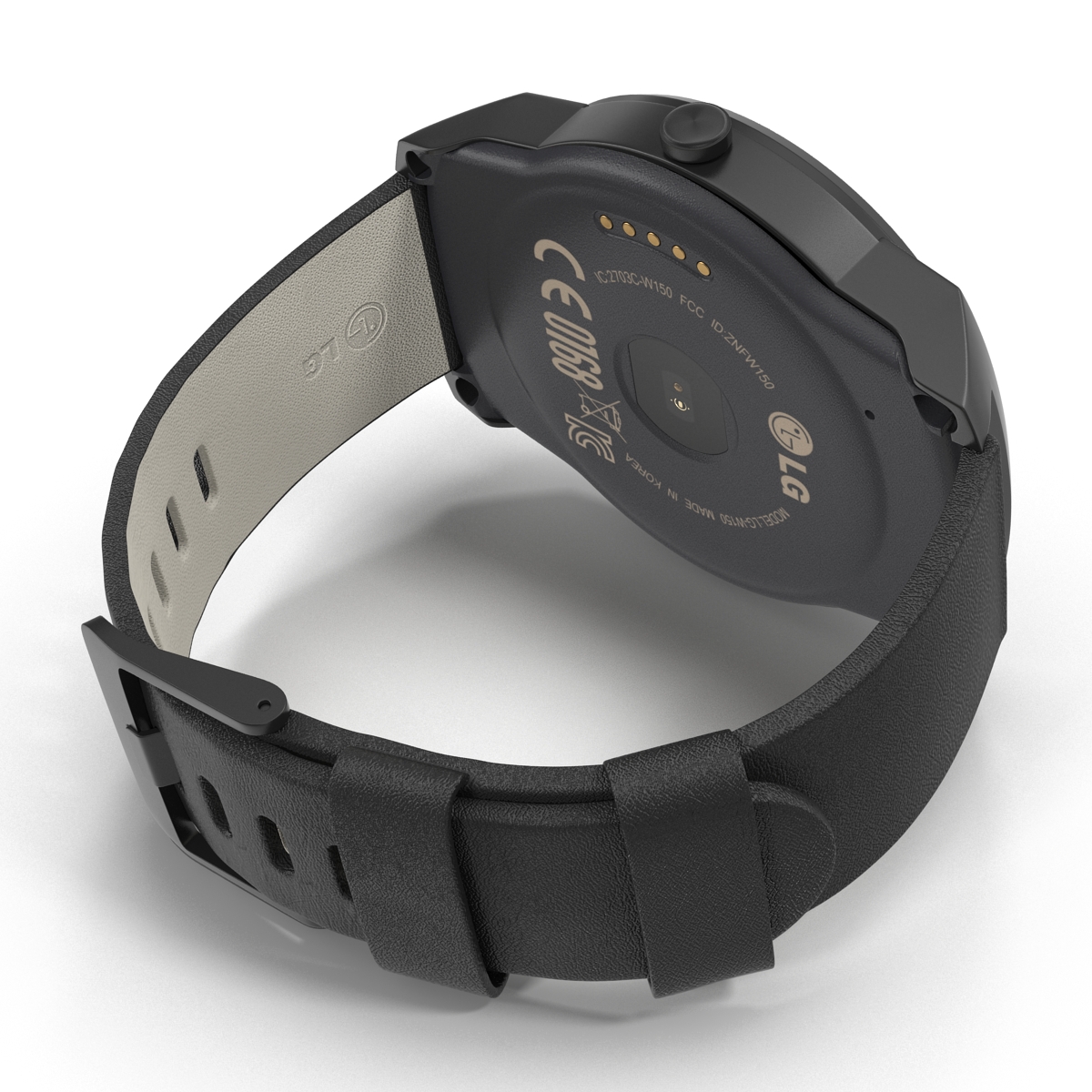 3D LG G Watch R Set