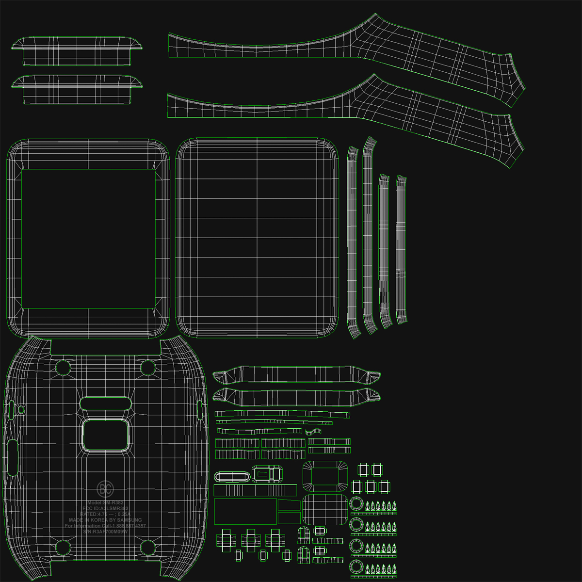 Samsung Gear Live 2 3D model