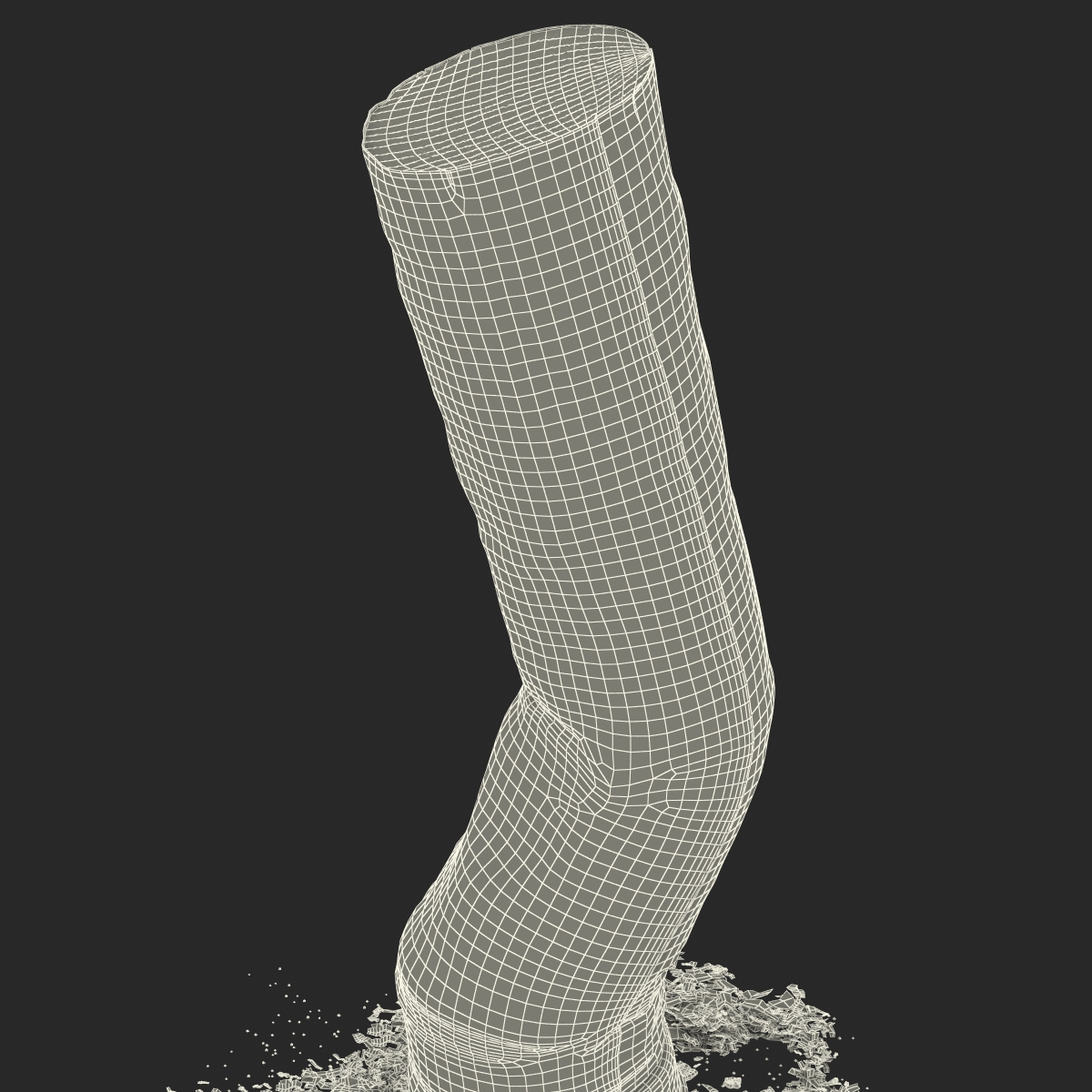 Snuffed Cigarette 3D