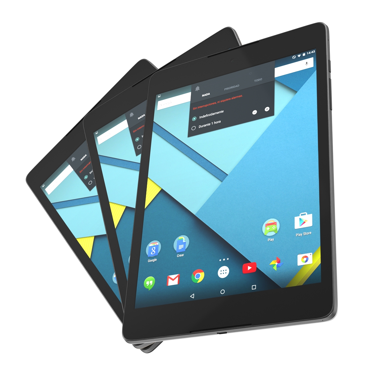 3D Google Nexus 9 Set model