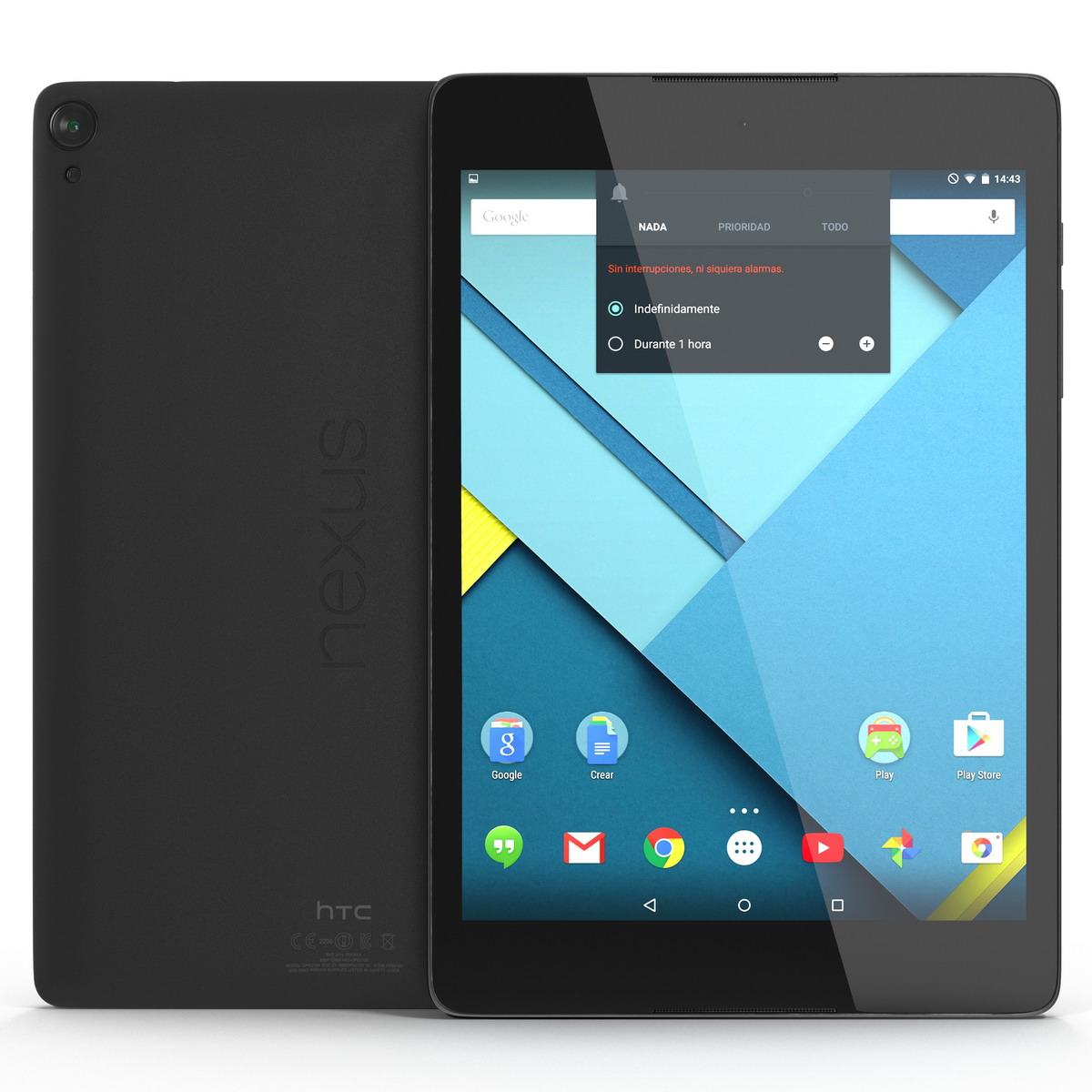 3D Google Nexus 9 Set model