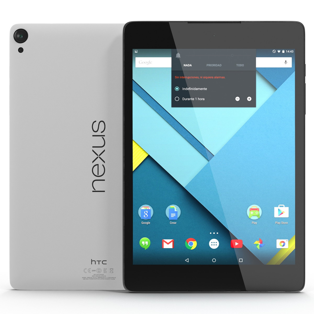 3D Google Nexus 9 Set model