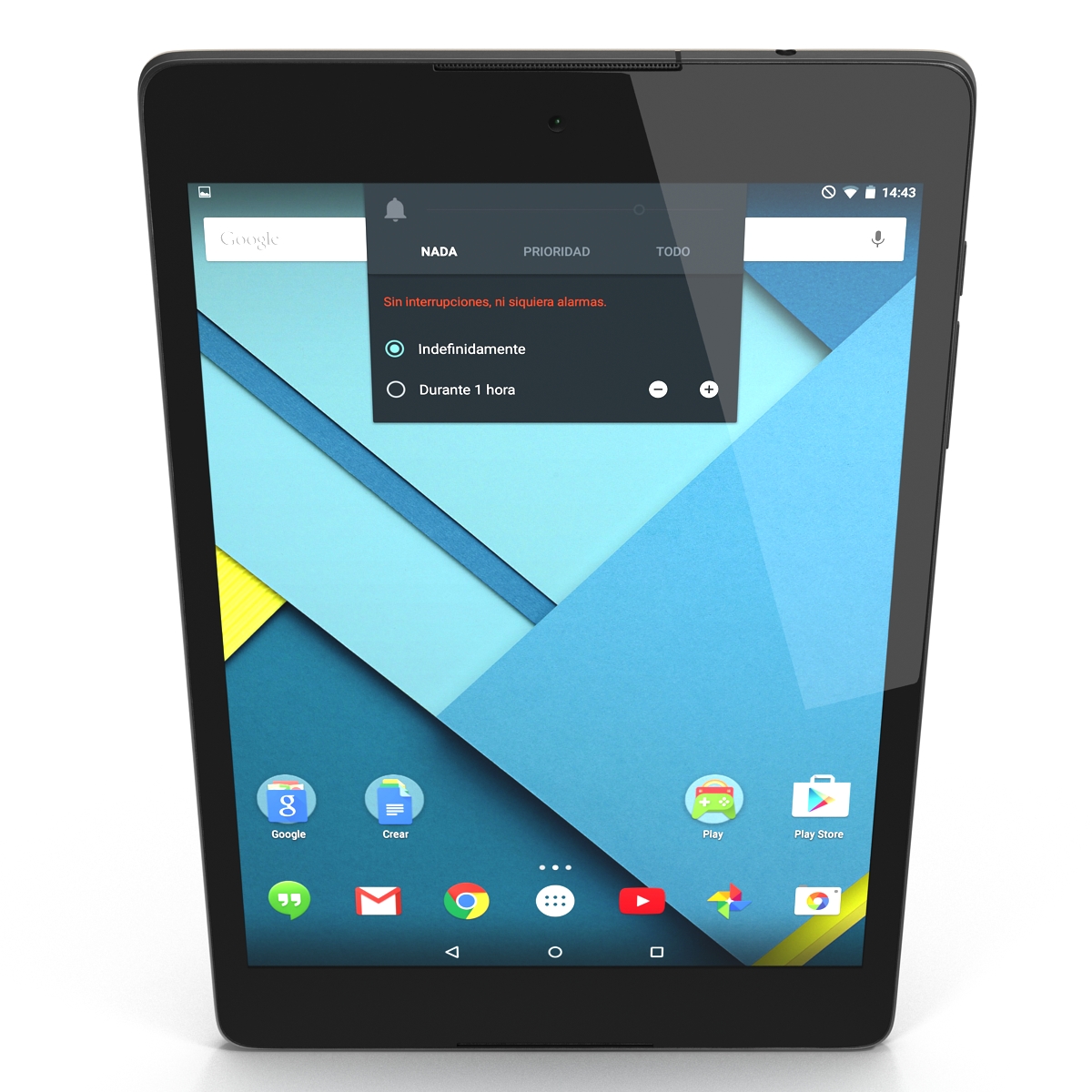 3D Google Nexus 9 Set model