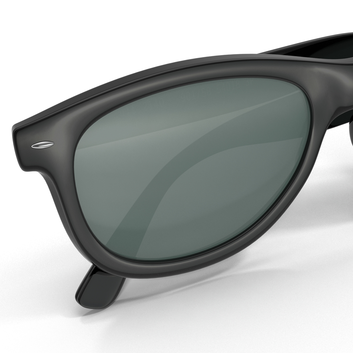 Sunglasses 2 Folded 3D model