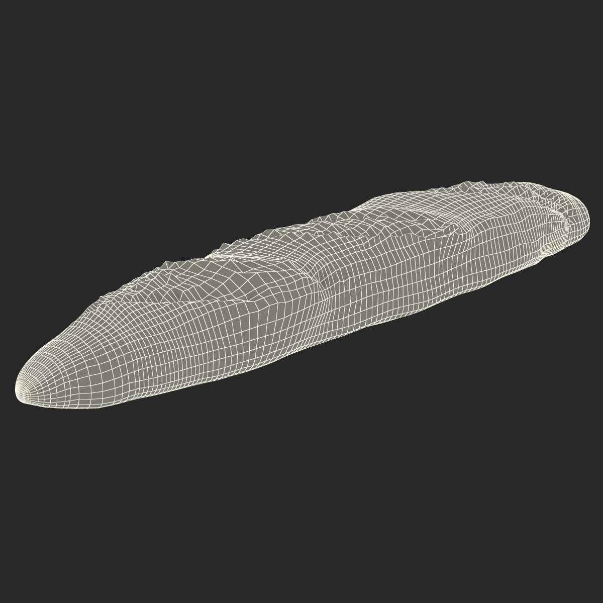 3D model Baguette