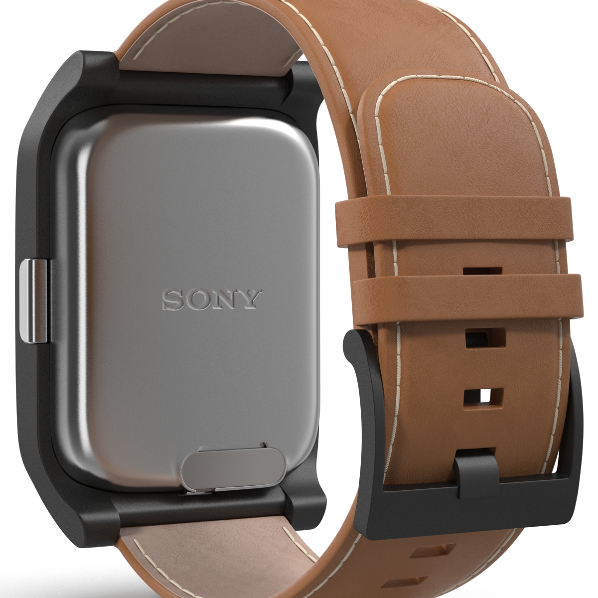 3D model Sony SmartWatch 3 Leather Band