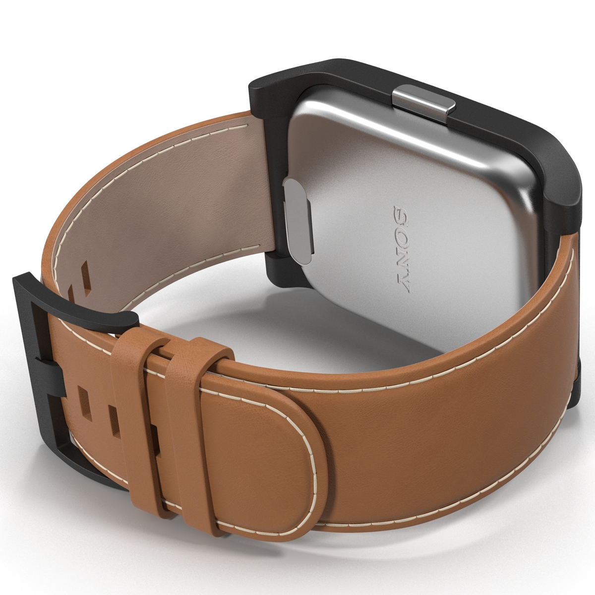 3D model Sony SmartWatch 3 Leather Band