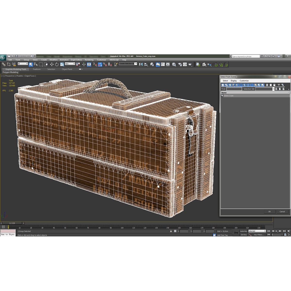 3D model Ammo Crate