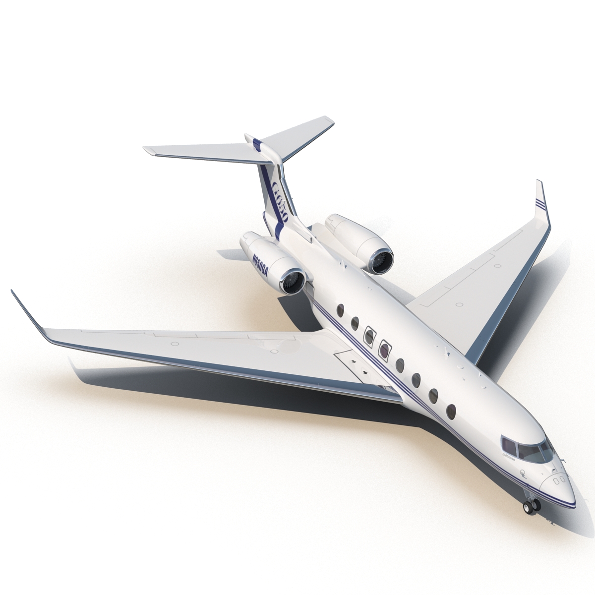 3D model Gulfstream G650