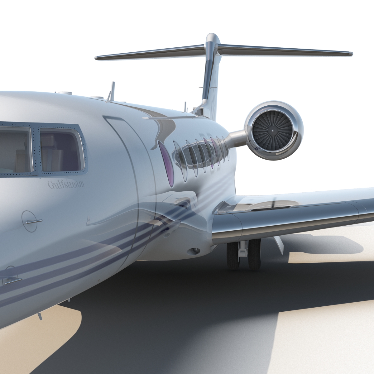 3D model Gulfstream G650