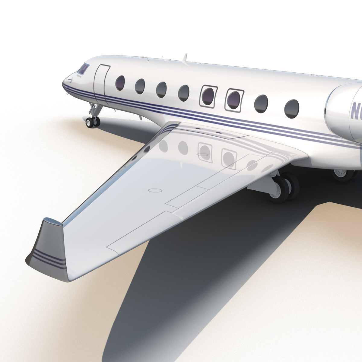 3D model Gulfstream G650