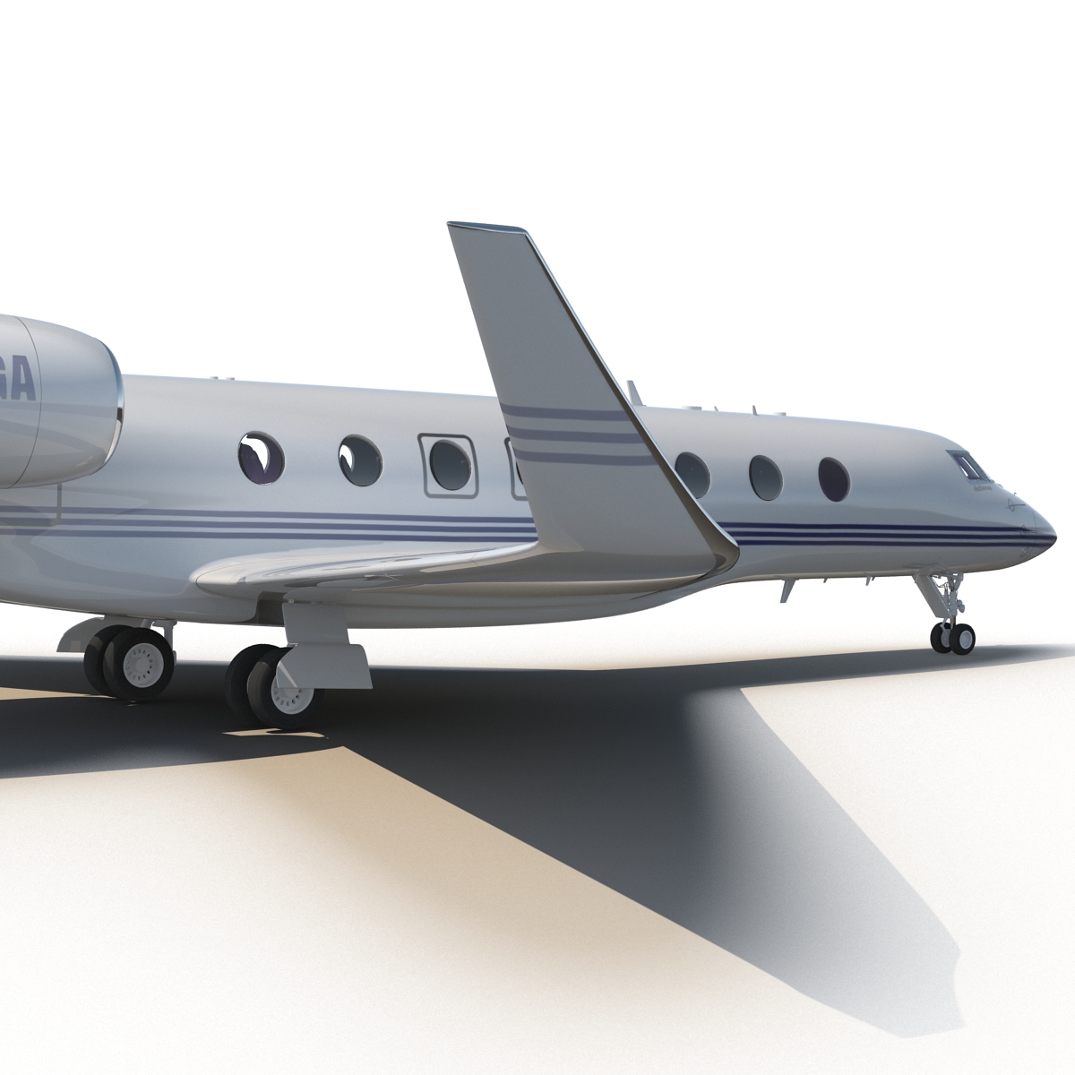 3D model Gulfstream G650