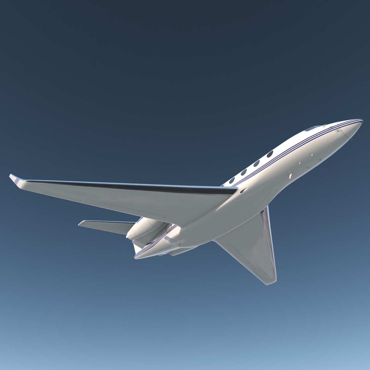 3D model Gulfstream G650