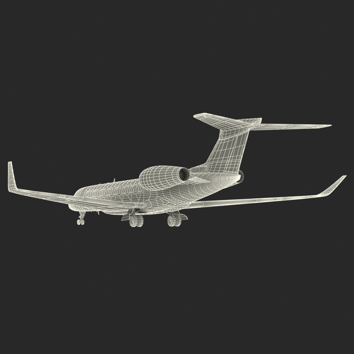 Gulfstream G650 Rigged 3D