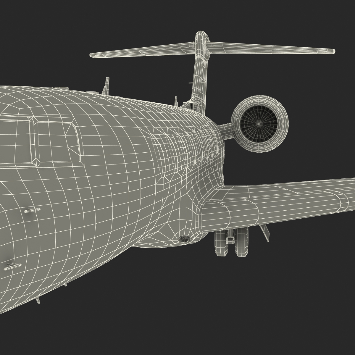 Gulfstream G650 Rigged 3D