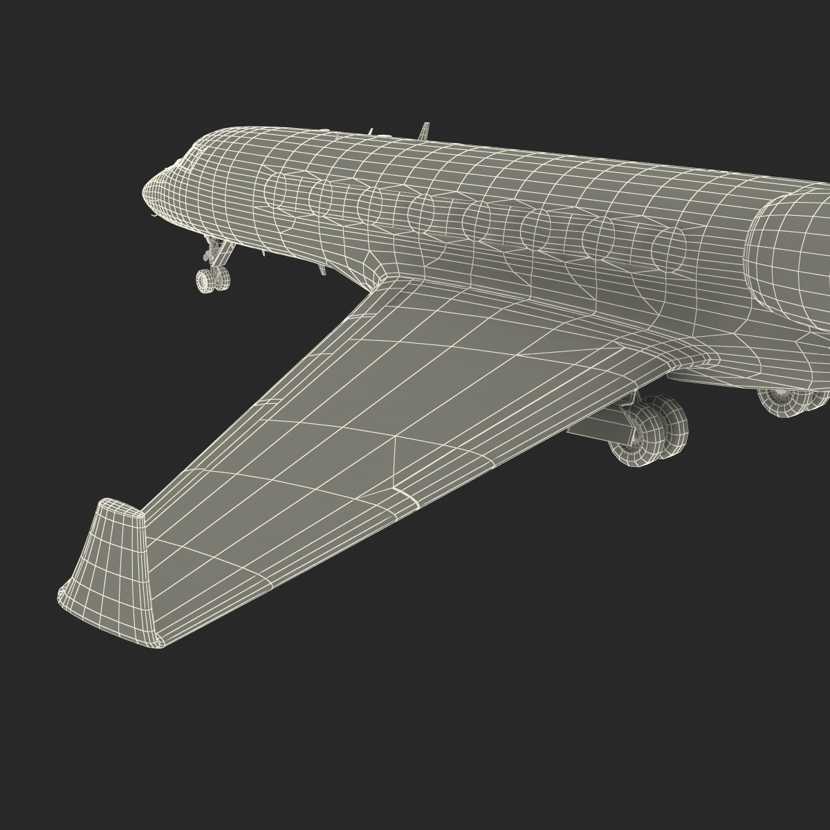 Gulfstream G650 Rigged 3D