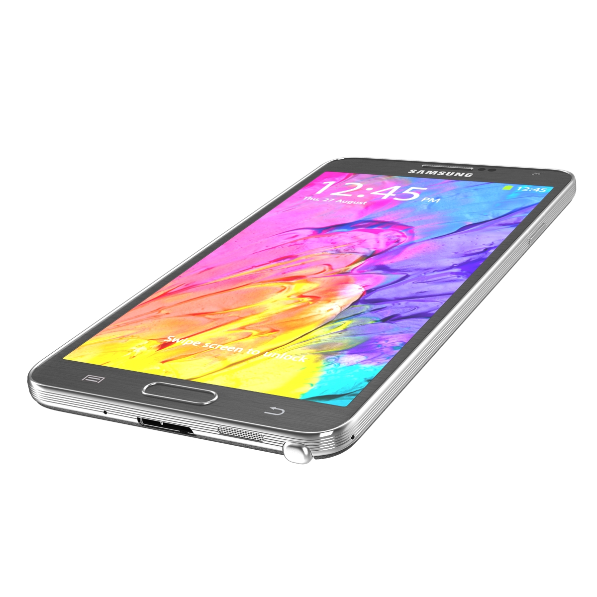 Samsung Galaxy Note 3 Black 3D