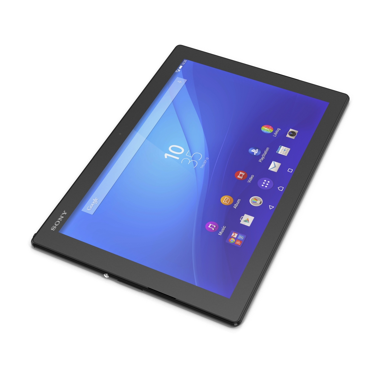 Sony Xperia Z4 Tablet Black 3D