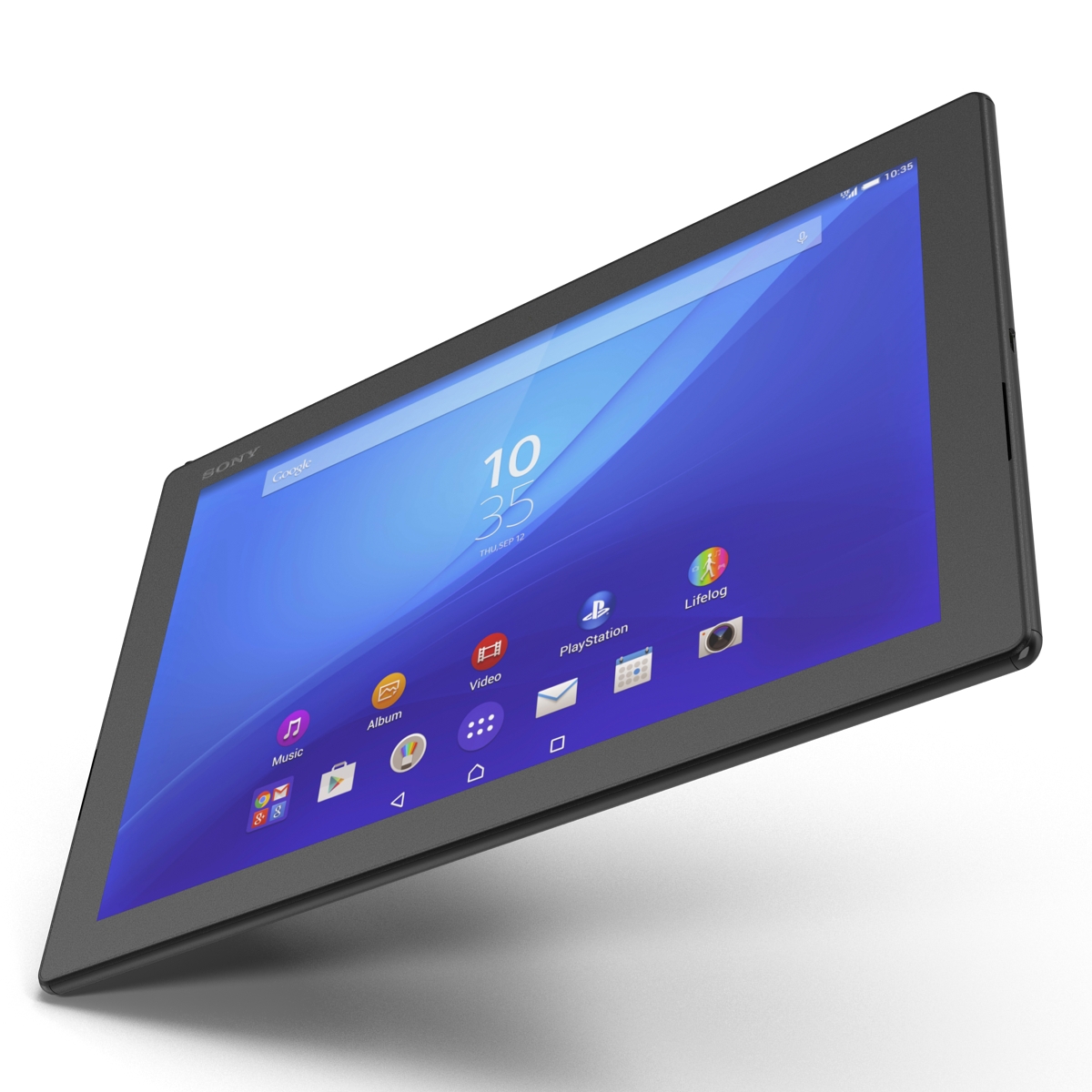 Sony Xperia Z4 Tablet Black 3D