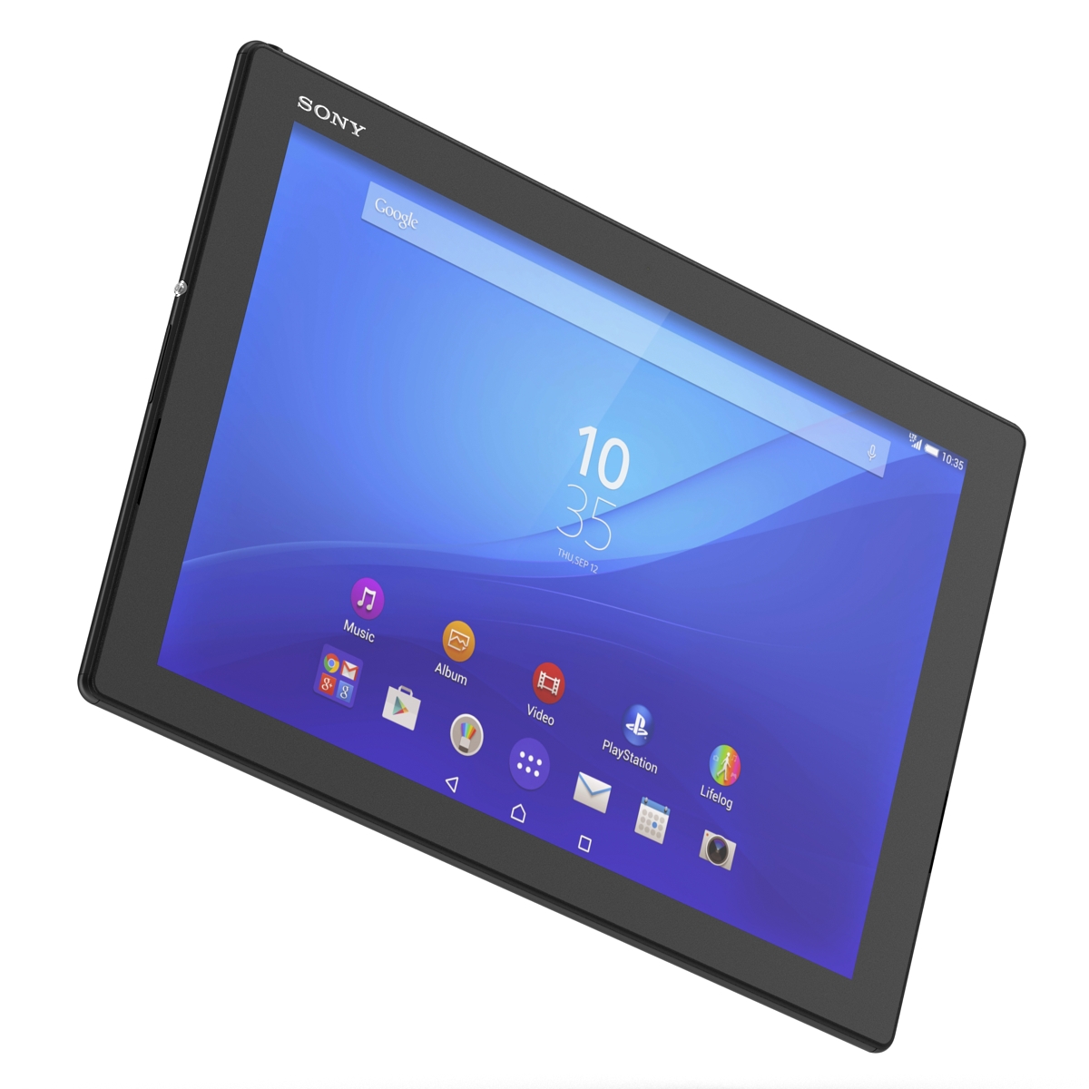 Sony Xperia Z4 Tablet Black 3D