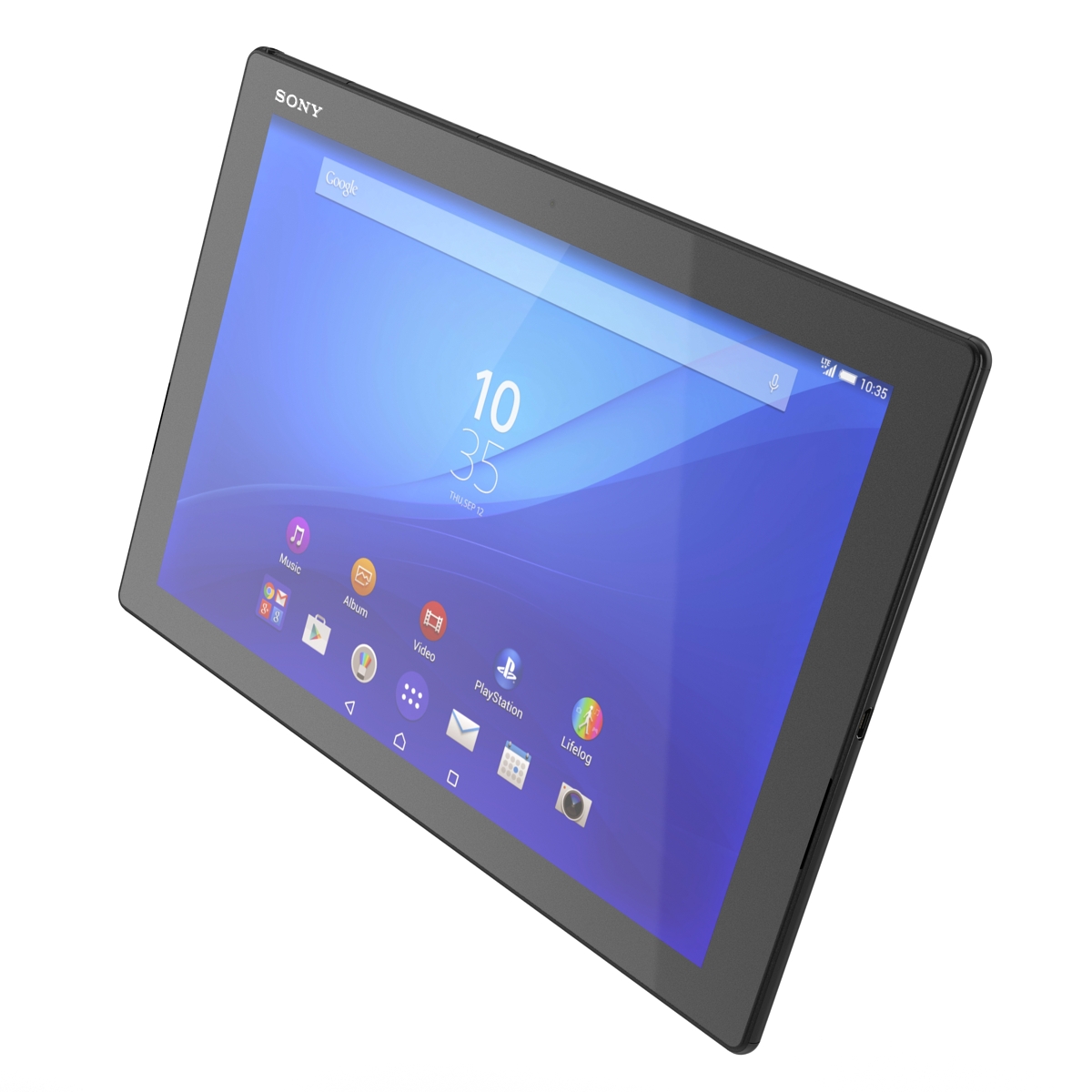 Sony Xperia Z4 Tablet Black 3D