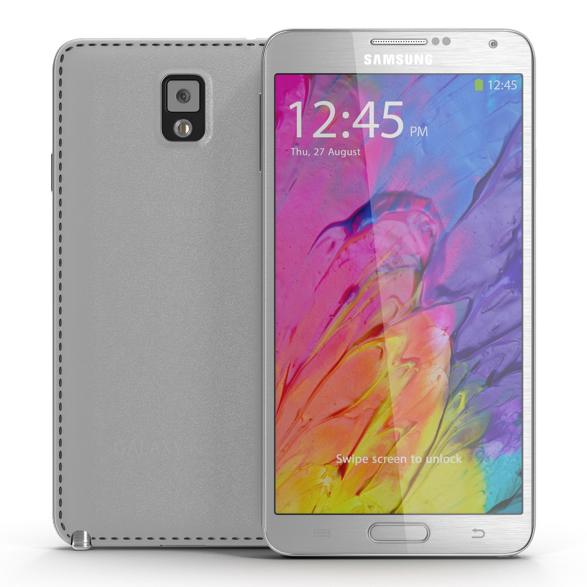 3D model Samsung Galaxy Note 3 Set