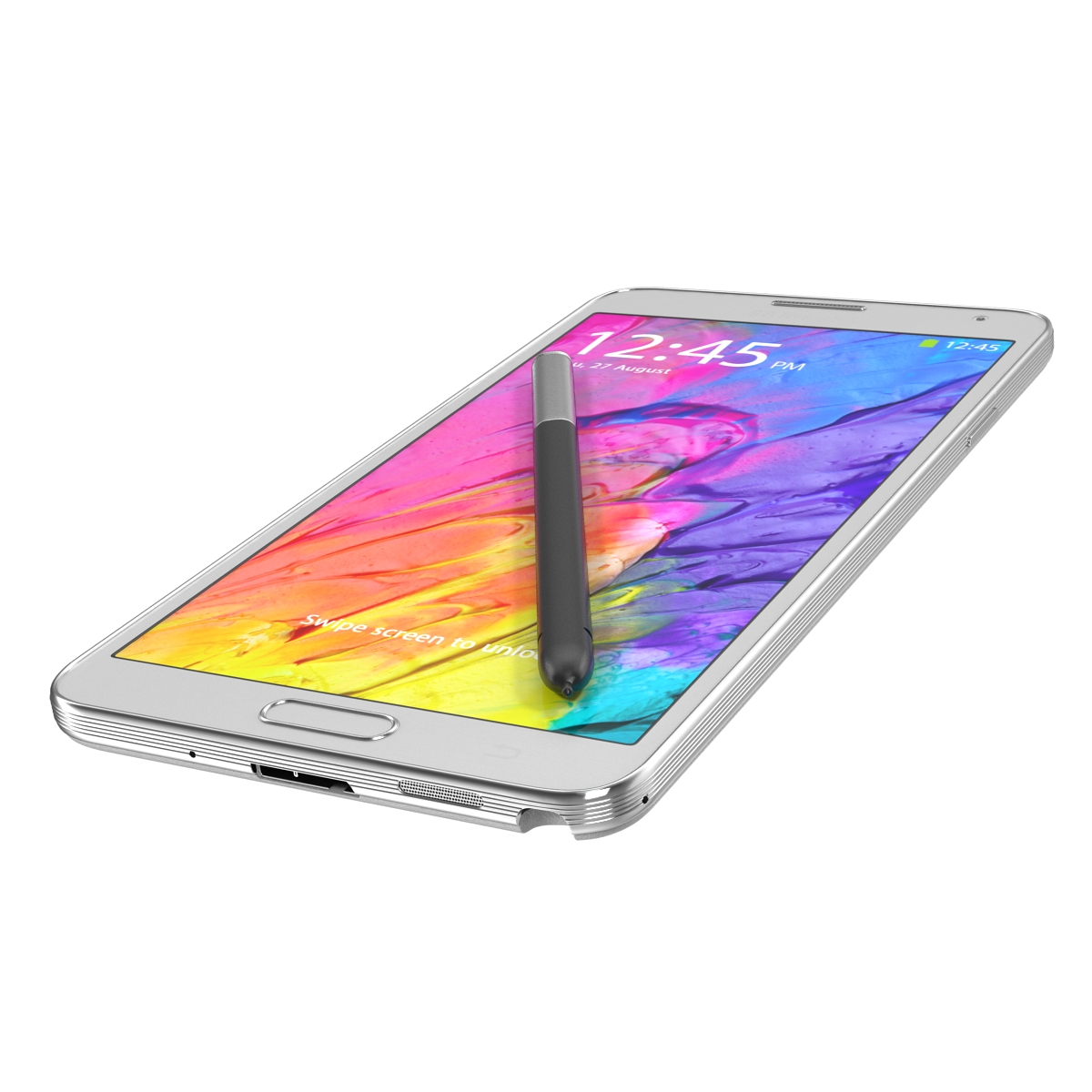 3D model Samsung Galaxy Note 3 Set