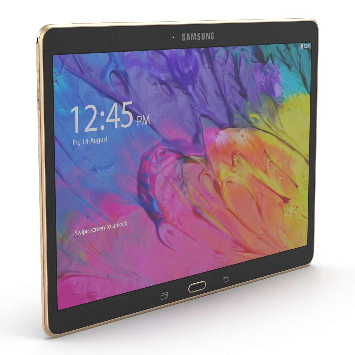 Samsung Galaxy Tab S 10.5 Titanium 3D model