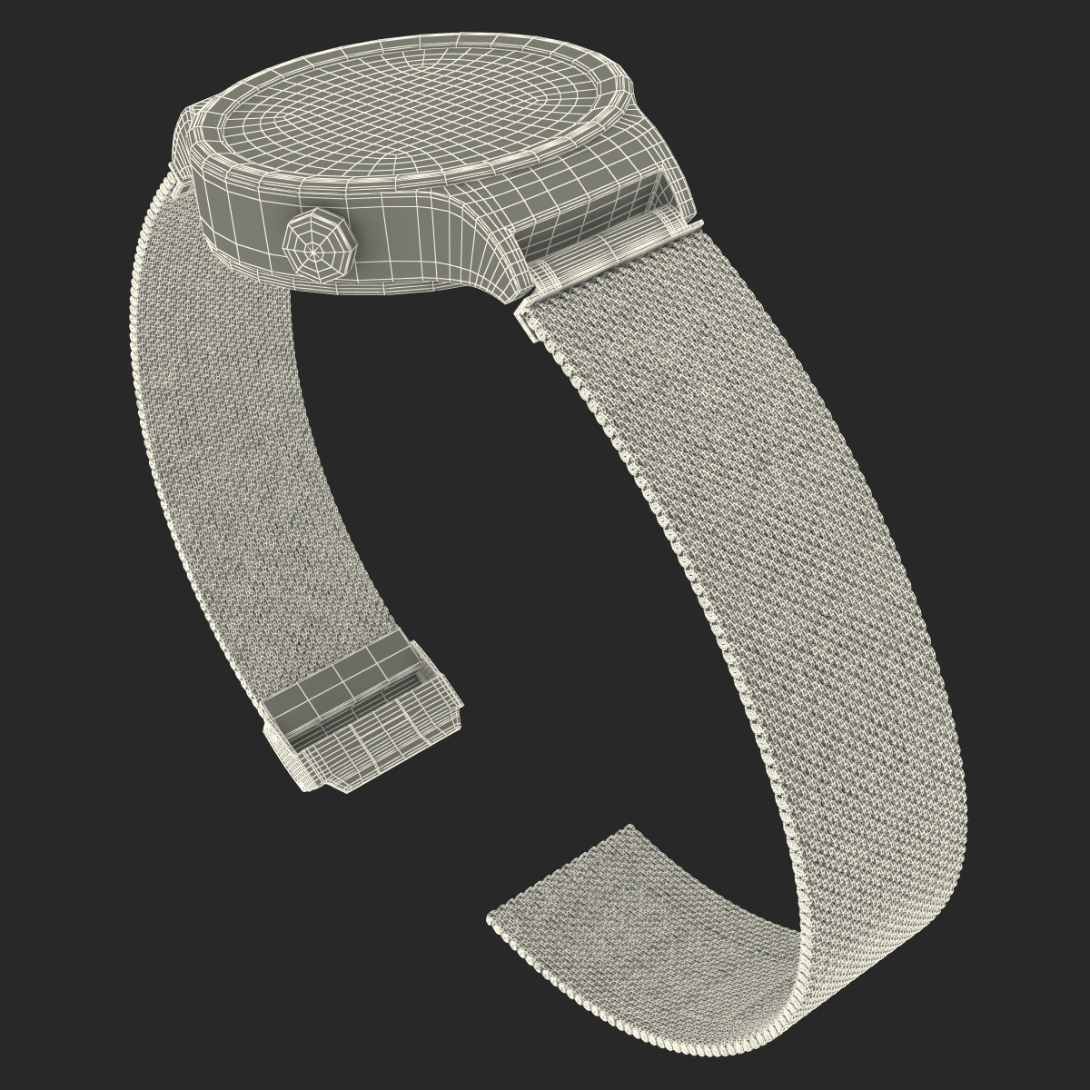 3D model Huawei Watch 2 Metal Band