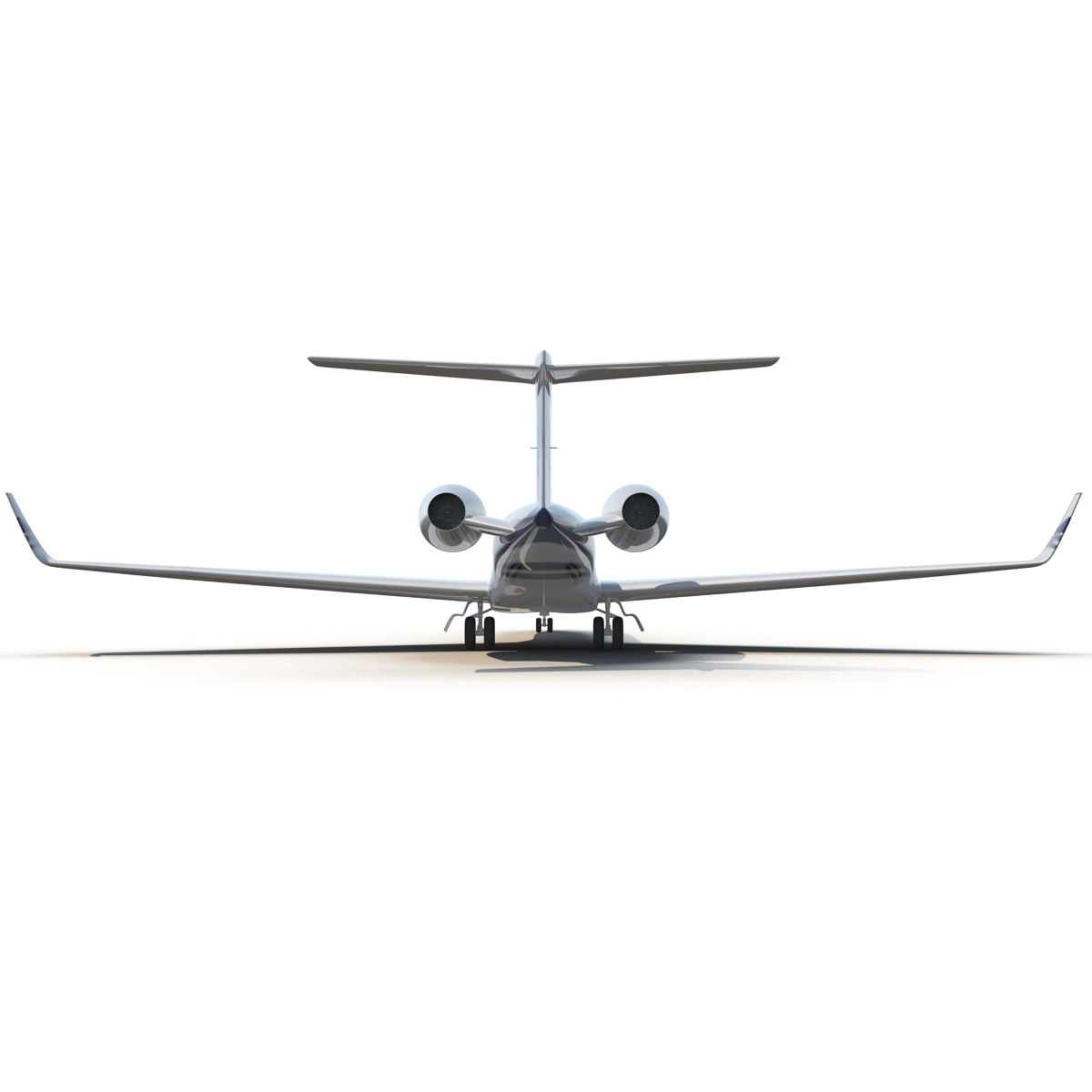 3D model Business Jet Gulfstream G500 Rigged