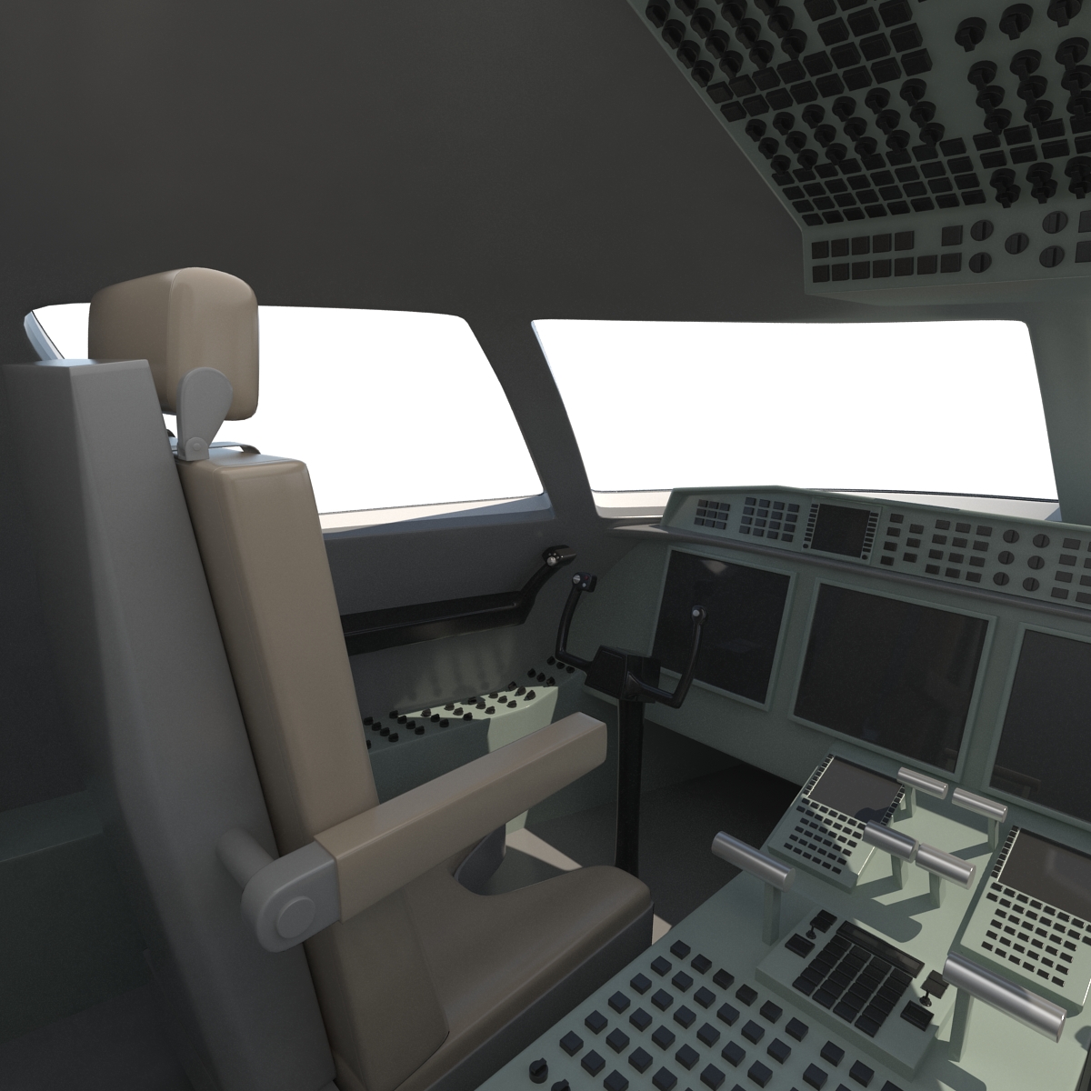 3D model Business Jet Gulfstream G500 Rigged