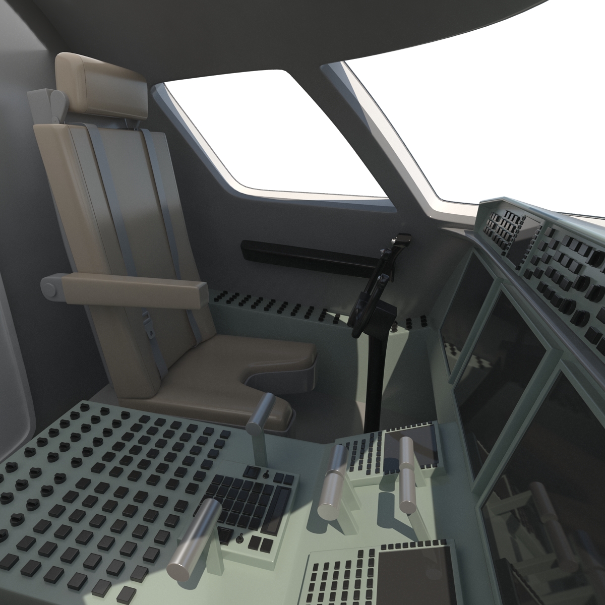 3D model Business Jet Gulfstream G500 Rigged