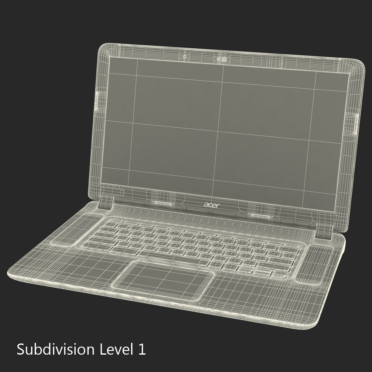 3D Acer Chromebook 15 inch model